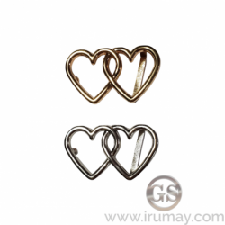 25MM HEBILLA DAMA CORAZON...